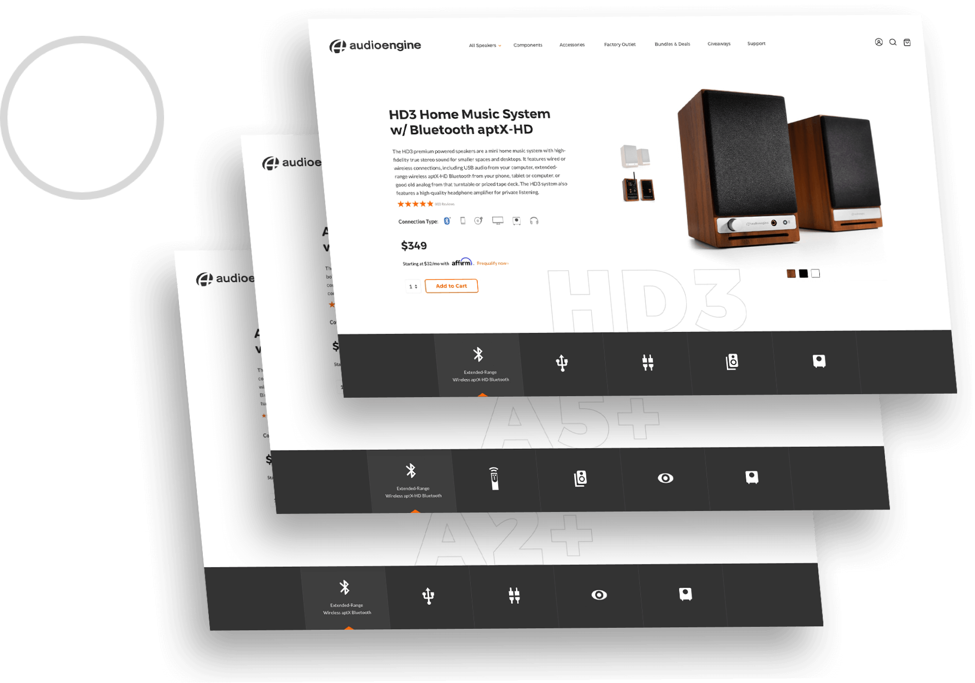 Audioengine Product Page