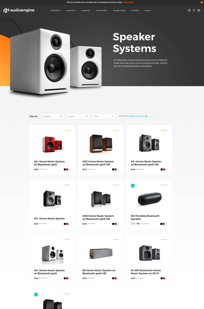 Audioengine Speaker System